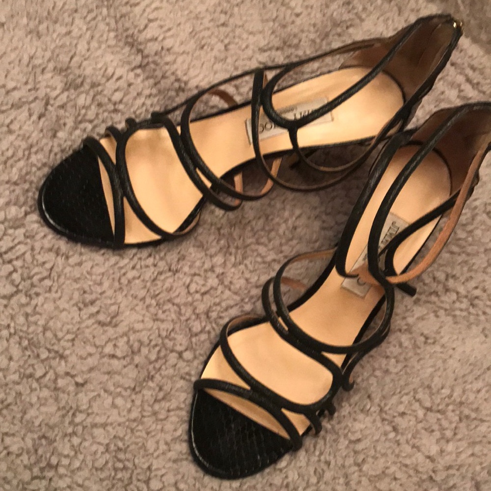 Jimmy Choo Black Heals